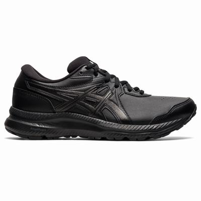 Asics Gel-Contend Walker - Naisten Juoksukengät - Mustat